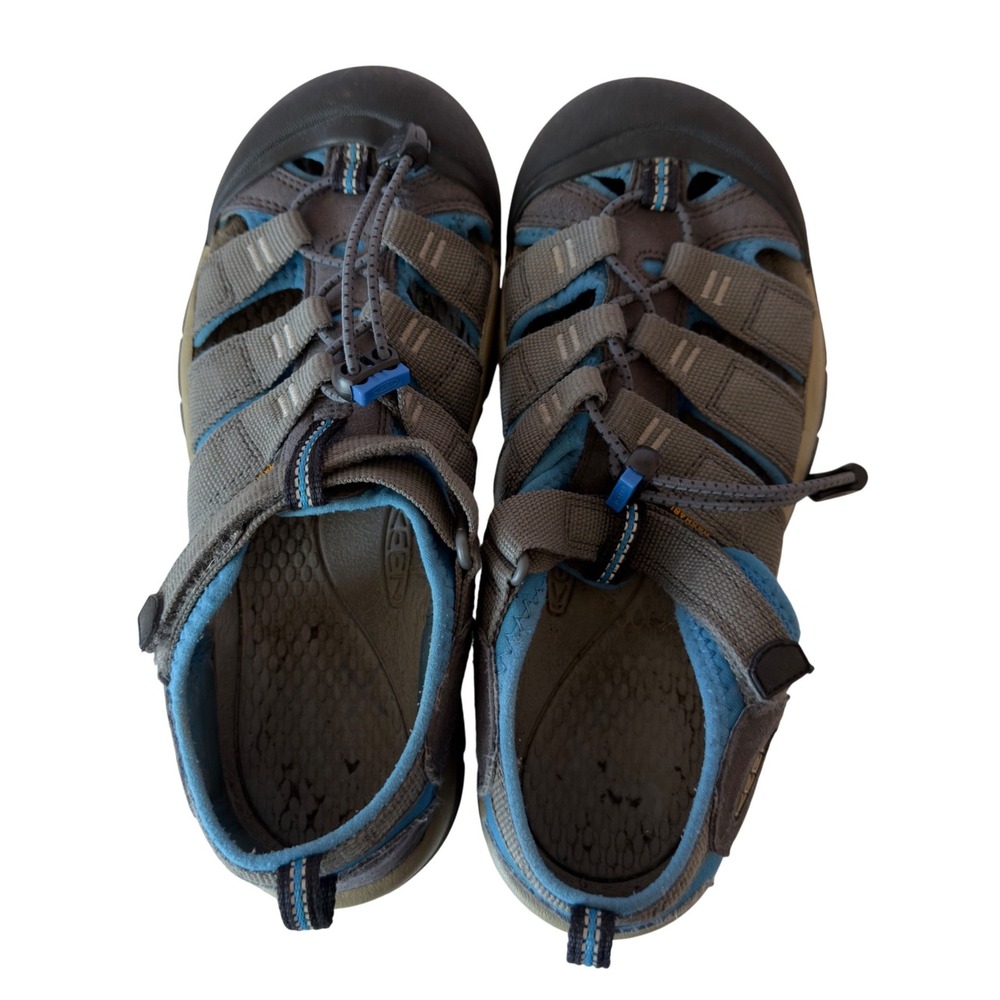 Keen Kids Newport H2 Water Hiking Sandals Size 5 Brilliant Blue Washable Comfort
